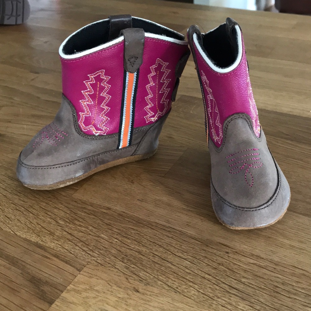 Old west baby boots